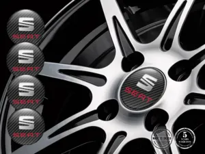 Seat Wheel Decal Edition High-Quality Dome Style